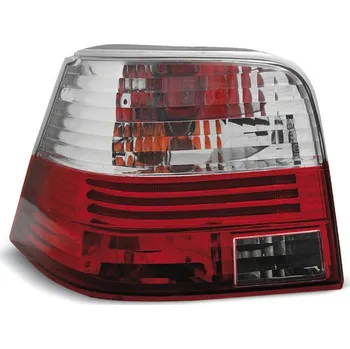 Zadní světlomet Zadní světla VW GOLF 4 červená / chrom