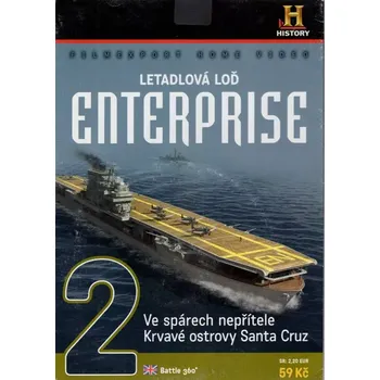 DVD film Letadlová loď Enterprise DVD 2