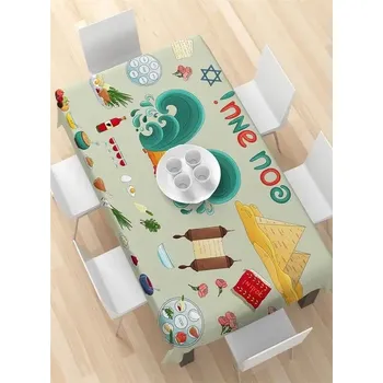 ubrus Ubrus na stůl pro sváteční dekoraci - F6,140 x 140 cm 55 x 55 palců