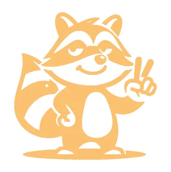 Samolepící dekorace Mýval 003 pravá medvídek (08 - béžová) SAMOLEPKA NA AUTO, NÁLEPKA, FÓLIE, POLEP, TUNING, VLASTNÍ TEXT, TISK, AUTOSAMOLEPKY.cz, POLEPY, OBRÁZEK, LOGO, 3D STICKERS