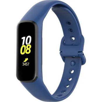 Řemínek na hodinky BSTRAP | BStrap Silicone reminek na Samsung Galaxy Fit 2, dark blue (SSG018C03)