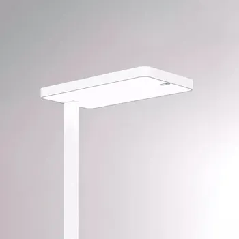 Stojací lampa Molto Luce Kvalitní kancelářská podlahová lampa System 02.1F Barva: Bílá, Stmívání: Nestmívatelné, Teplota chromatičnosti: 3000 Kelvinů 725-040013019050 Kvalitní kancelářská podlahová lampa System 02.1F