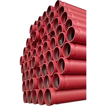 Vodovodní potrubí Ostatní Trubka 76,1x2,6mm, v tyčích 6m, svařovaná, drážková, voda, ocel černá, lak RAL3011