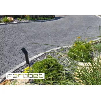 Venkovní dlažba FEROBET Zámková dlažba CUBES 7 cm Standard povrch Antracit