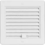 Mřížka větrací se žaluzií VM, 150 x 150 mm UB, bílá 0213