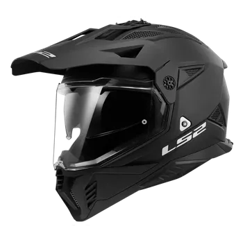 Helma na motorku Enduro helma na motorku LS2 MX702 PIONEER II Solid matt black