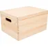 Úložný box ČistéDřevo CZ302V 40 x 30 x 23 cm borovice