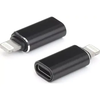 Redukce Redukce USB Typ C / Lightning barva černá