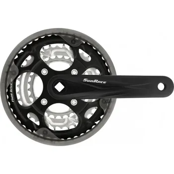 Klika na kolo Sunrace FCM300 170 mm kryt černé