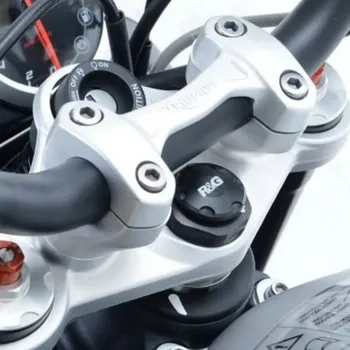 R&G Racing Zátka horních brýlí, KAWASAKI H2, H2R a ZH2 a TRIUMPH Street Triple