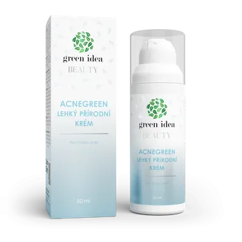 Pleťový krém Green idea Acnegreen lehký přírodní krém 50 ml