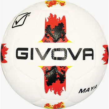Fotbalový míč Fotbalový míč GIVOVA Pallone Maya Red-Black 5