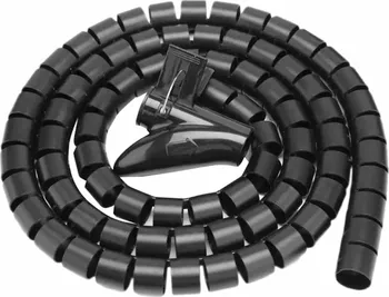 Flexibilní ochranný kryt na kabely 2 m x 20 mm černý