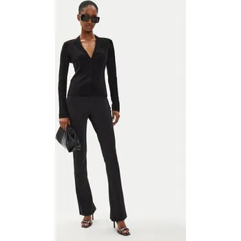 Calvin Klein Kalhoty z materiálu K20K207171 Černá Flare Fit 34