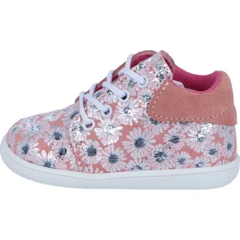 Dětská treková obuv Dětské celoroční boty Jonap KID růžová kytka Velikost: 21