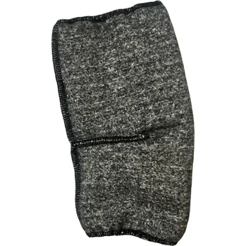 BabičkaOvečková.cz Elastická ortéza z ovčí vlny merino na loket tmavě šedá, Velikost S/M