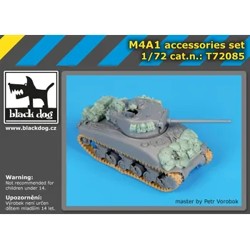 Plastikový model Blackdog 1/72 M4A1 accessories set (DRAG)