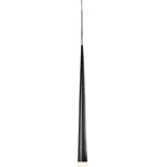 Minimalistické svítidlo Stylo 1 černé