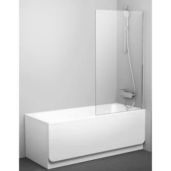 Ravak PVS1 80 vanová zástěna 80x140 cm, pevná, bright alu/sklo transparent