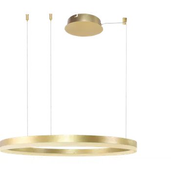 Moderní lustr Halo 80 zlatá