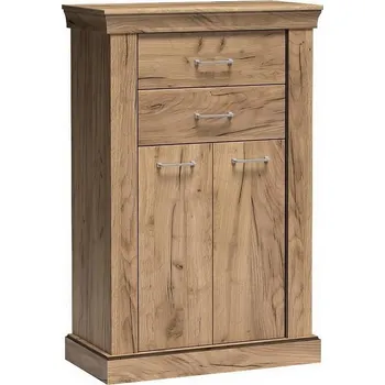 Komoda GOLETA A3 komoda 2D2S barva dub kraft zlatý