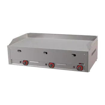 Kuchyňský gril RedFox FTHRC 90 G GRILOVACÍ DESKA PLYNOVÁ DURABLE CHROM KOMBINOVANÁ