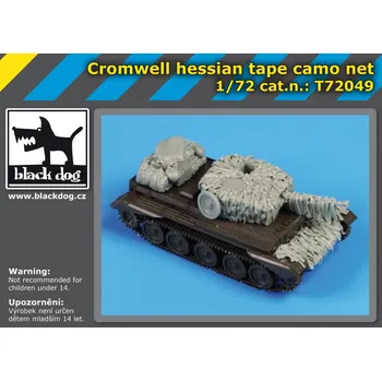 Plastikový model Blackdog 1/72 Cromwell hessian tape camo set (REV)