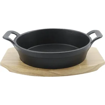 Příslušenství pro gril Grilovací pánev TENNEKER litinová kulatá