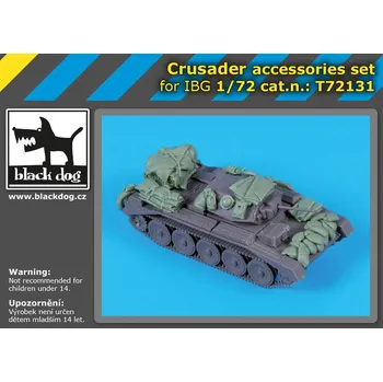 Plastikový model Blackdog 1/72 Crusader accessories set (IBG)
