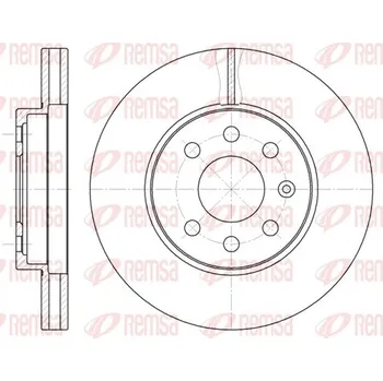 Brzdový kotouč Brzdový kotouč REMSA 6573.10