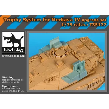 Plastikový model Blackdog 1/35 Trophy system for Merkava IV (HOBBYB)