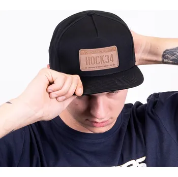 Kšiltovka Pánská kšiltovka Roster Hockey HOCK34 Snapback black
