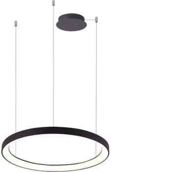 Moderní LED lustr Agnes 78 stmívatelné černé