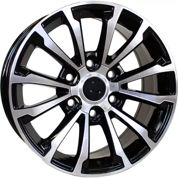 Alu kolo Alu kola Racing Line B1353, 20x8.5 6x139.7 ET25, černá + leštění (zátěžová)