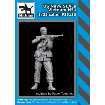 Plastikový model Blackdog 1/35 US Navy SEALs - Vietnam No.4 (1 fig.)