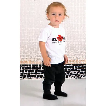 Chlapecké tričko Dětské tričko Roster Hockey IMPORTED FROM CANADA 80 cm, bílá