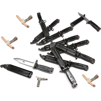 Pracovní nůž ARMÁDNÍ ORIGINÁL JUGOSLÁVIE Bodák (bajonet) Jugoslávie M70/AKM originál Varianta: sčíslovaný