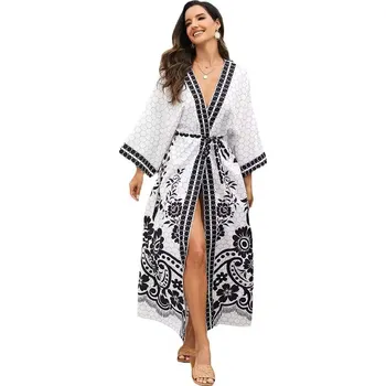 Dámské šaty Amparo Miranda® Plážové šaty AM367, Barva bílá