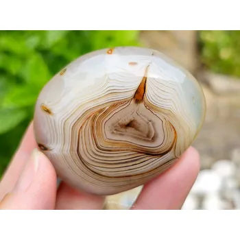 Sběratelství Achát sardonyx troml 66g Čína