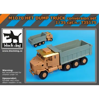 Plastikový model Blackdog 1/35 M1070 Het Dump truck Conversion set (HOBBYB)
