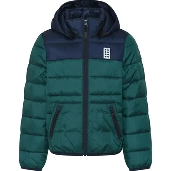 Chlapecká bunda Chlapecká bunda LEGO® kidswear LWJESSE 602 128 Tmavě zelená, Tmavě modrá