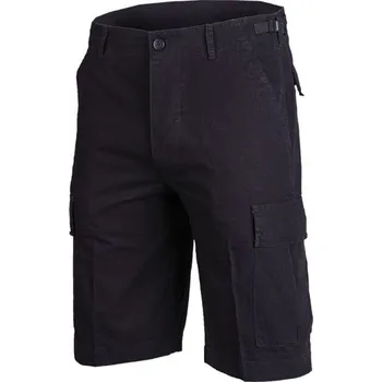 Pánské kraťasy MIL-TEC Kraťasy US typ BDU rip-stop předeprané ČERNÉ M ČERNÁ - BLACK
