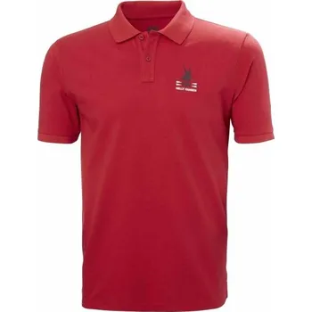 Pánská móda Pánské polo triko Helly Hansen KOSTER POLO L Červená, Černá, Bílá
