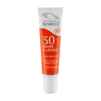 Péče o rty Laboratoires Biarritz ALGA MARIS BIO balzám na rty s faktorem SPF 30 15 ml