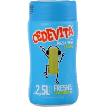 Limonáda Nápoj rozpustný Cedevita - bezinka a citrón - nealkoholický nápoj - Chorvatsko - 200g