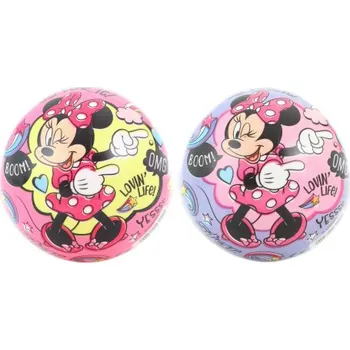 Míč Disney Minnie růžový/fialový 14 cm