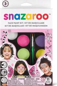 Speciální výtvarná barva Snazaroo Sada 8 barev na obličej