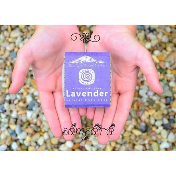 Mýdlo Himalife Ručně vyrobené mýdlo z Nepálu - Levandule