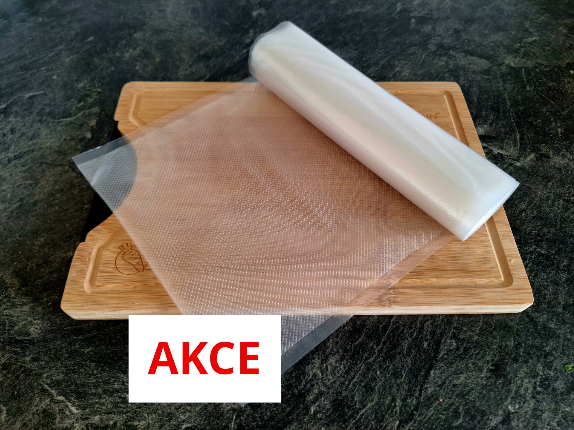 Strukturované vakuové role síla 90 mic (280 x 6000 mm) – cena Kč/1 role