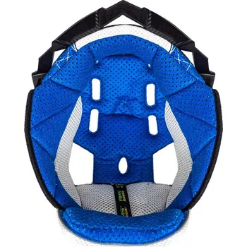 Helma na motorku klobouk interiéru pro přilbu AVIATOR 3, AIROH - Itálie (modrý) L